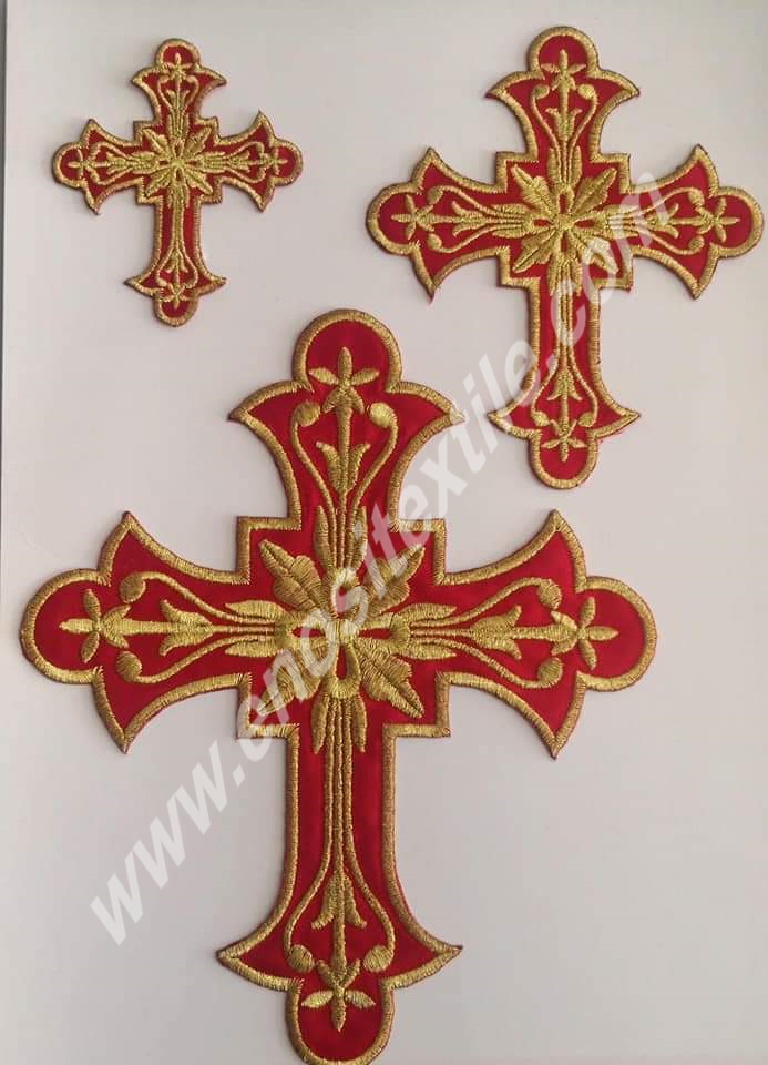 CROSS 3 Red-Gold Cross Set